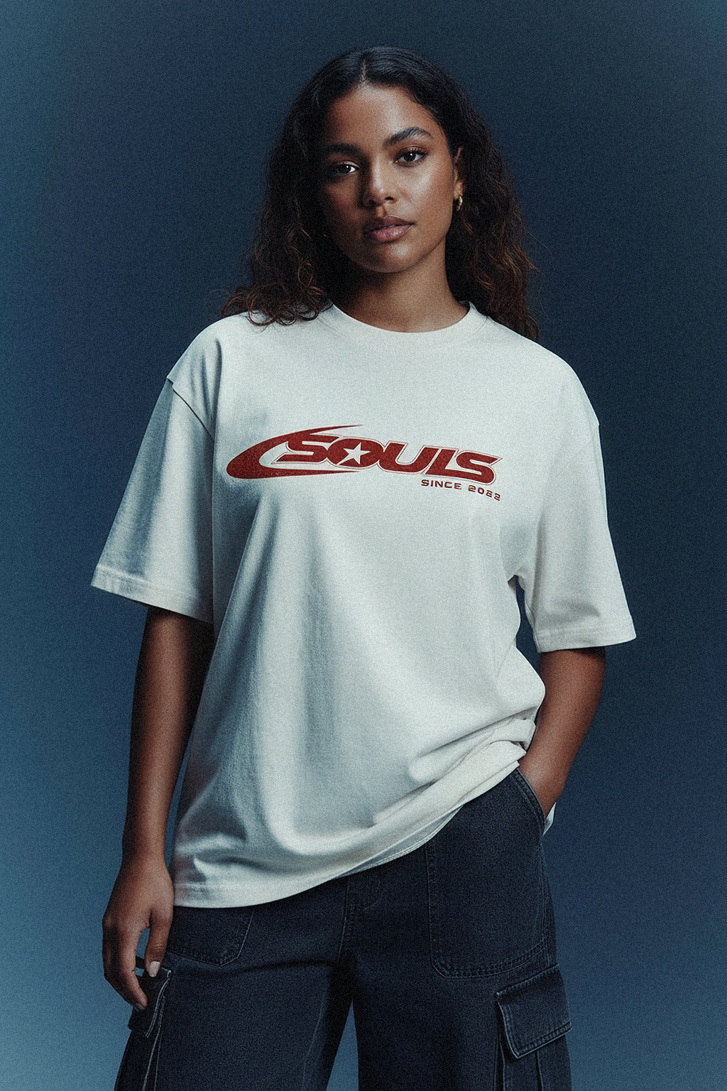 SOULS CREAM TEE