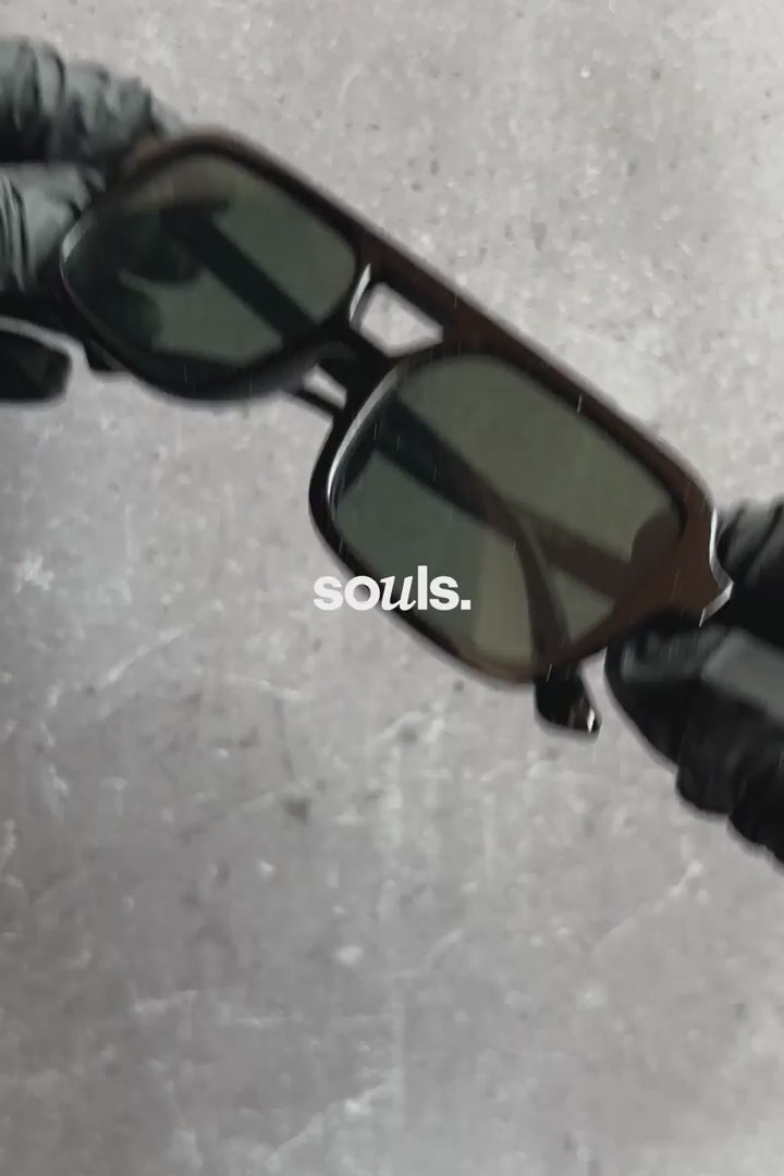 AVIATOR GREEN BLACK